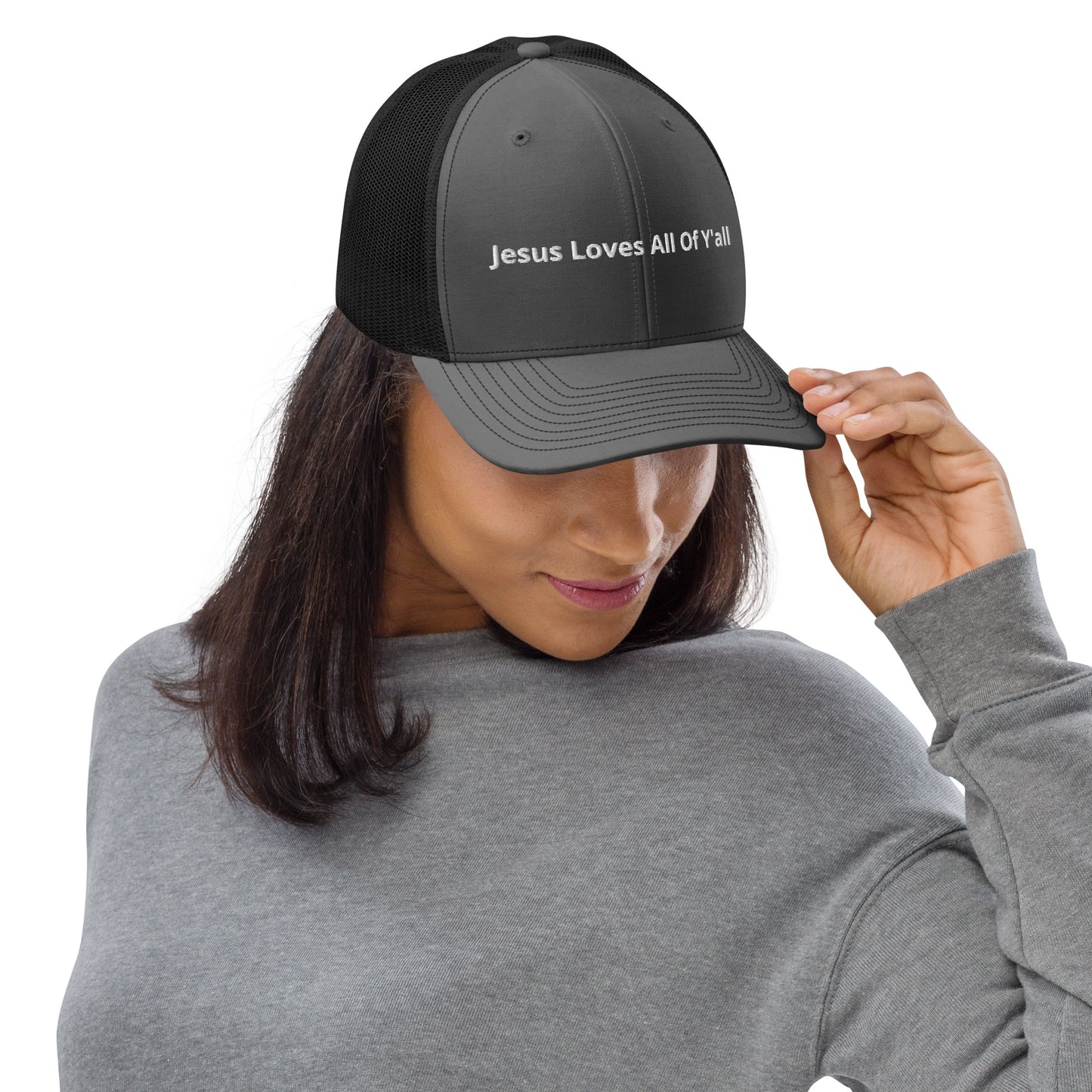 Jesus Loves All Of Y'all - Trucker Cap
