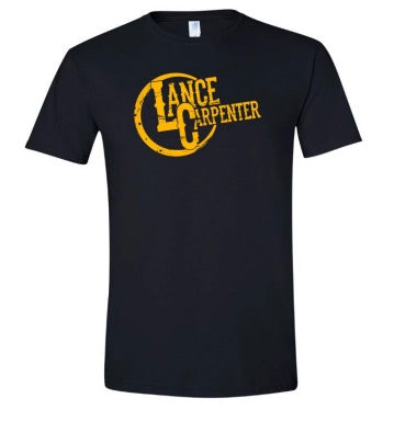 Black and Gold Logo Tee "discontinued design"